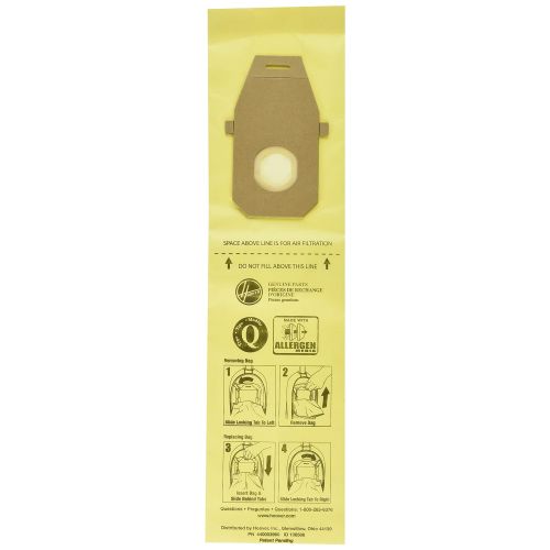  Hoover AH10021 Upright Bags for HushTone Lite, Allergen Filtration (Pack of 10)