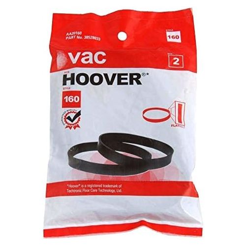  Hoover {12 Belts Style 160 Flat Belt 38528033 for WindTunnel Upright Vacuum +More