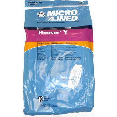  Hoover Type Y WindTunnel Upright Vacuum Bags, 6 Packs of 3 Bags