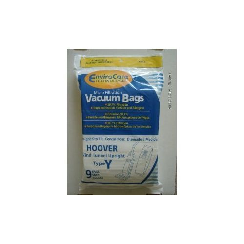  18 Hoover Windtunnel Upright Type Y Vacuum Bags By Envirocare (Micro-filtration) with Mini Tool Box (dh)