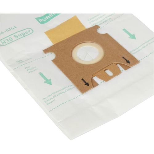  Hoover Genuine H30S Purefilt Paper Bags to fit The Telios, Sensory Cylinders