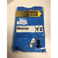 Hoover Type Y WindTunnel Upright Vacuum Bags, Made in USA. 12 Packages of 3 Bags (36 Total Bags)