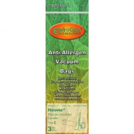 Hoover Type I EnviroCare Anti-Allergen Vacuum Cleaner Bags / 3 Pack - Generic (A891) - Synthetic Cloth Filtration - Replaces OEM AH1005 / AH10005