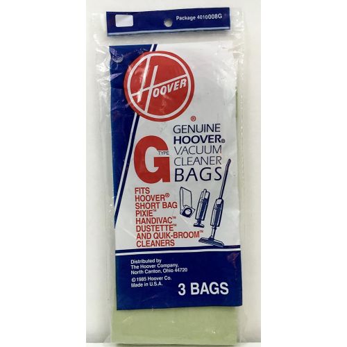  Type G Hoover Vacuum Cleaner Replacement Bag (3 Bags)