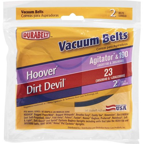  Durabelt Hoover Type 190 Belt Pkg