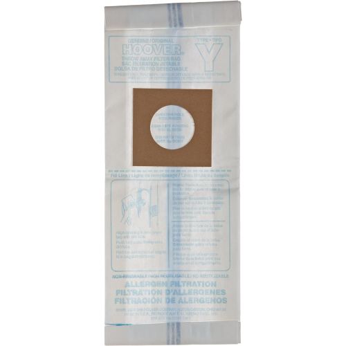  Hoover 4010100Y Microfiltration Bag for 1703/1705 Canister (Pack of 3)