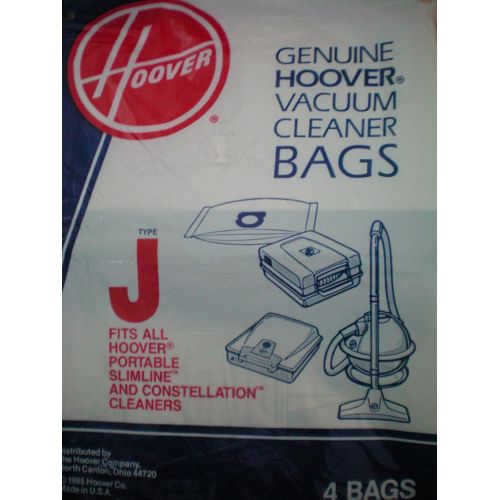  Hoover Type J Bag (4- Bags), 4010010J , Gray