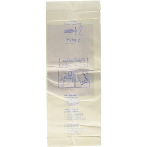  Hoover Vac Type Z Vacuum Bags Microfiltration with Closure -10 Pack