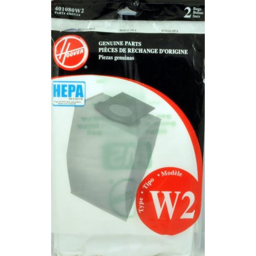  Hoover WindTunnel W2 Vacuum Cleaner Bags 39-2454-03