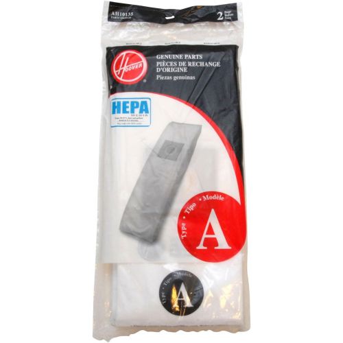  Hoover Type A HEPA Bag, 2-Pack, AH10135 Filter