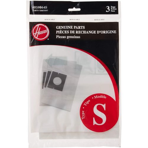  HOOVER Type S Bag (3-Pack), 4010064S