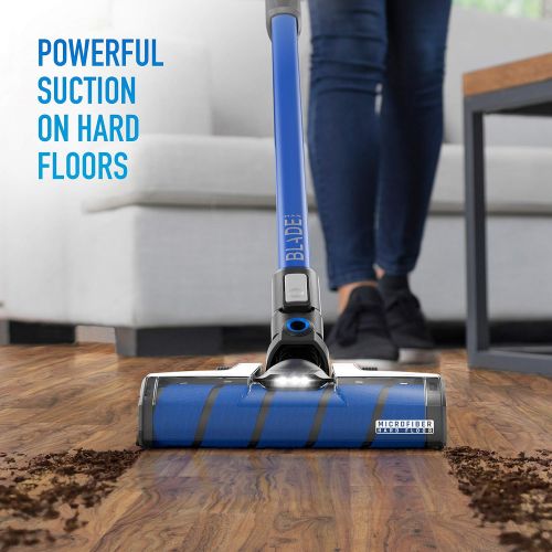  Hoover ONEPWR Blade Max Hard Floor, Cordless Stick Vacuum Cleaner, Lightweight, BH53353V, Blue