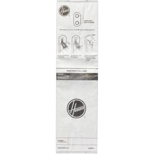  Hoover HEPA Replacement Bags for ONEPWR Cordless Upright Vacuum Cleaner, White