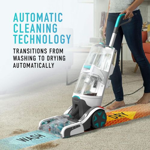  Hoover Smartwash Automatic Carpet Cleaner with Free & Clean Carpet Cleaning Solution (50 oz), FH52000, AH30952