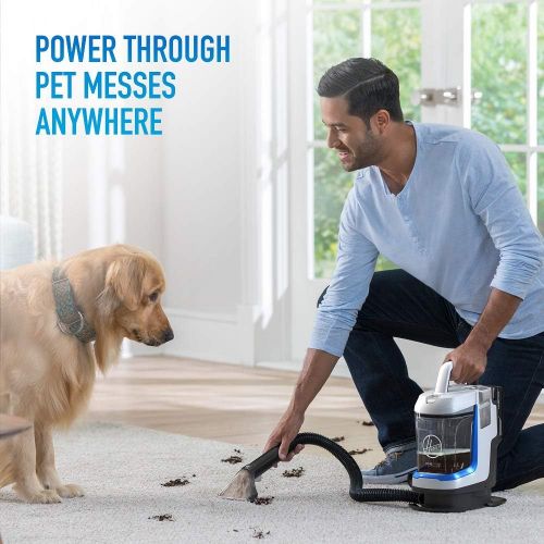 Hoover Onepwr Spotless Go Cordless Carpet and Upholstery Spot Cleaner, Portable, Lightweight, BH12010, White
