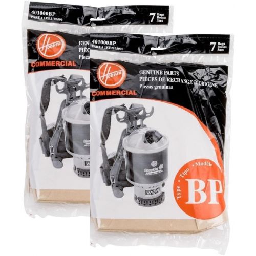  Hoover Shoulder Vac and Back Pack Type Bp Bags Part # 401000bp, 1ke2103000 (14 Bags)