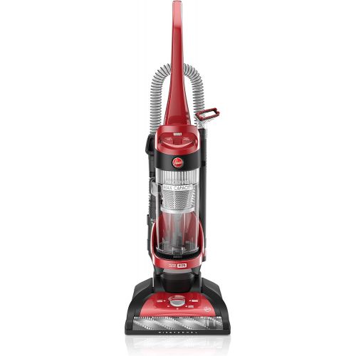  Hoover Windtunnel Max Capacity Upright Vacuum Cleaner with HEPA Media Filtration, UH71100, Red