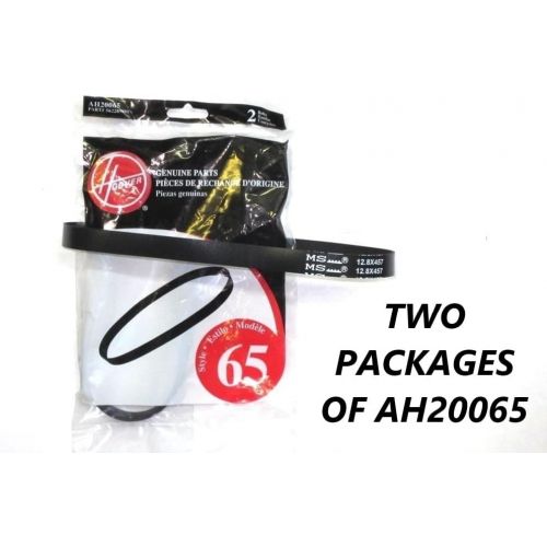  Hoover Genuine UH70200 Windtunnel Rewind Plus Vacuum Flat Belt 2PK # 562289001