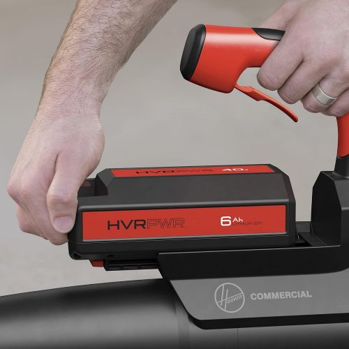  Hoover Commercial HVRPWR 40V Cordless Blower, Lightweight Portable, 11 Pounds, CH97019, Black/Orange (Tool Only)