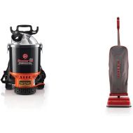 Hoover Commercial Lightweight Backpack Vacuum, C2401,Black & Oreck - U2000RB-1 Commercial, Professional Upright Vacuum Cleaner, U2000RB1