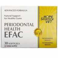 Hope Science EFAC Periodontal Health Advance Formula for Dogs Cats (30 Softgels)