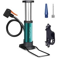 Mini Bike Pump Hopopro Portable Bicycle Tire Pump Mini Bike Floor Pump Hand Foot Activated Bike Pump with Presta Schrader Valves Gas Needle for Road Bike Mountain Bike Balls Balloo