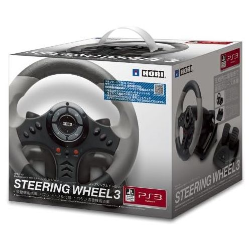  Hori HORI steering wheel 3 SCE official licensed product For PlayStation 3