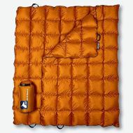 Horizon Hound Down Camping Blanket - Outdoor Travel Blanket Sustainable Insulated Down Lightweight & Warm Quilt for Camping, Stadium, Hiking & Festival Water Resistant, Packable &