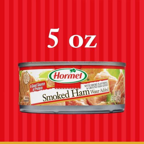  Hormel Canned Chunk Smoked Ham, 5 Ounce (Pack of 12)