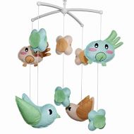 Hornet Park Creative Infant Crib Mobile Handmade Baby Crib Musical Mobile