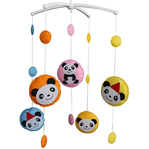  Hornet Park [Panda] Crib Mobile Crib Hanging Bell Infant Musical Toy