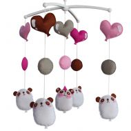 Hornet Park [Bear-Shaped Balloons] Hanging Baby Toys, Colorful Decor, Crib Mobile