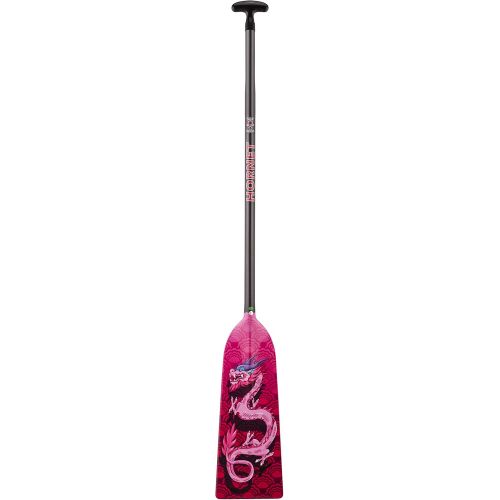  [아마존베스트]Hornet Watersports Dragon Boat Paddle Fixed Length Carbon Fiber Pink Dragon Lightweight IDBF Approved