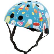 Hornit Mini Lids Kids Helmet. Fully-Adjustable Multi-Sport Hard Shell Helmet with Rear Safety Light, Medum, Major Tom