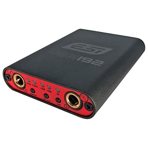  [아마존베스트]ESI UGM192 Compact 2-Channel USB Interface + Hosa HXS003 XLR to Jack Cable 1 m