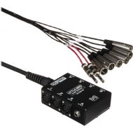 Hosa Technology SH6X230 Little Bro Stage Box Snake with 6 Send and 2 Return Channels- 30' (9.1 m)