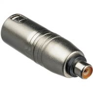 Hosa Technology GXM133 Female RCA to Male 3-Pin XLR Adapter