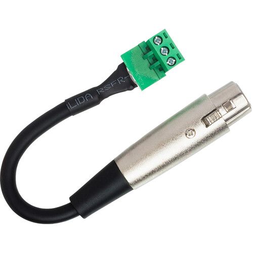  Hosa Technology PHX-106F Bulk Low-Voltage XLR 3-Pin Female to Phoenix 3-Pin Male Adapter Cable (6