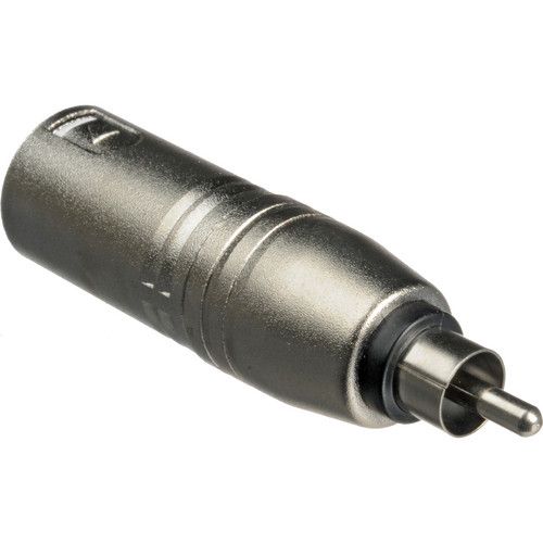  Hosa Technology Audio Cable XLR Male to RCA Male Adapter