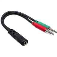 Hosa Technology Headset and Mic Breakout Cable