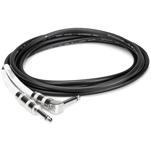  Hosa Technology Straight to Right-Angle Guitar Cable - 25'