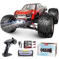 Hosim 1:12 Scale 46+ KMH High Speed RC Car,4WD Hobby All Terrains Waterproof Remote Control Toy Off Road RC Monster Truck Vehicle Gift Cars 2 Batteries 40 Min+ Play for Boys and Ad