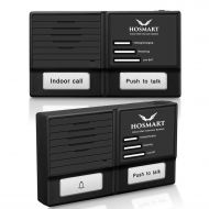 Hosmart 1500FT Wireless Doorbell and Intercom System-Weather/Water Proof