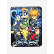 Hot+Topic Disney Kingdom Hearts Group Throw Blanket