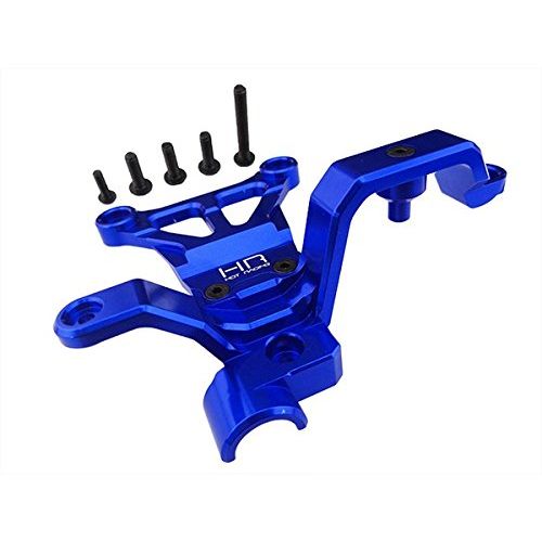  Hot Racing XMX12M06 Aluminum Front Steering Brace for The Traxxas X-Maxx, Blue