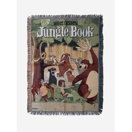  Hot Topic Disney The Jungle Book Poster Tapestry Throw Blanket