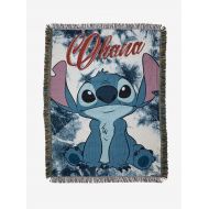 Hot Topic Disney Lilo & Stitch Ohana Tapestry Throw Blanket