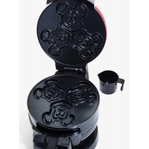  [아마존베스트]Hot Topic Disneys Mickey Mouse 90th Anniversary Double Flip Waffle Maker
