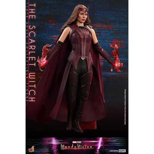 핫토이즈 Wandavision 11 Inch Action Figure 1/6 Scale - The Scarlet Witch 907935