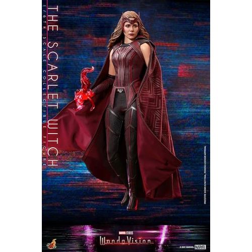 핫토이즈 Wandavision 11 Inch Action Figure 1/6 Scale - The Scarlet Witch 907935